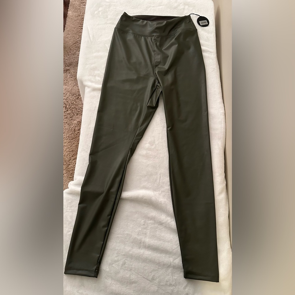 Leather Aerie Leggings